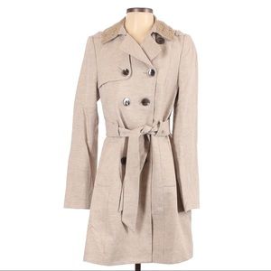 Cotton & Linen Trench Coat